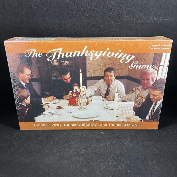 New In Box Vintage The Thanksgiving Game - Picture 1 of 5